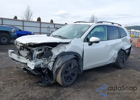 2020 Subaru Forester Sport from USA, damaged, VIN JF2SKAMC8LH423476